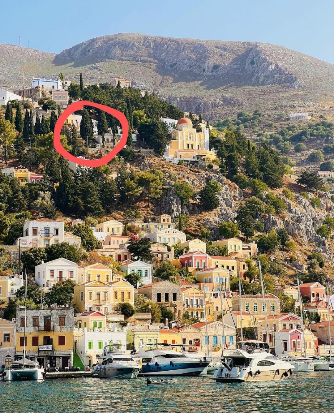 Villa Annas House à Symi Extérieur photo
